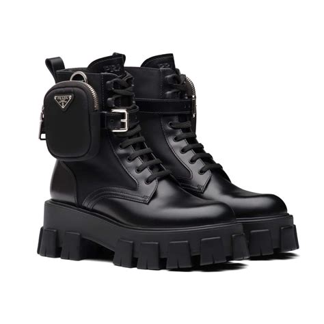 prada ankle boots women|nylon prada boots women.